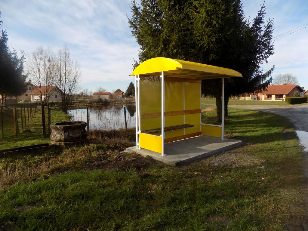 16 - U tijeku je obnova autobusnih stajališta Opatinec - Ivanić-Grad - Javor Bojan Leš