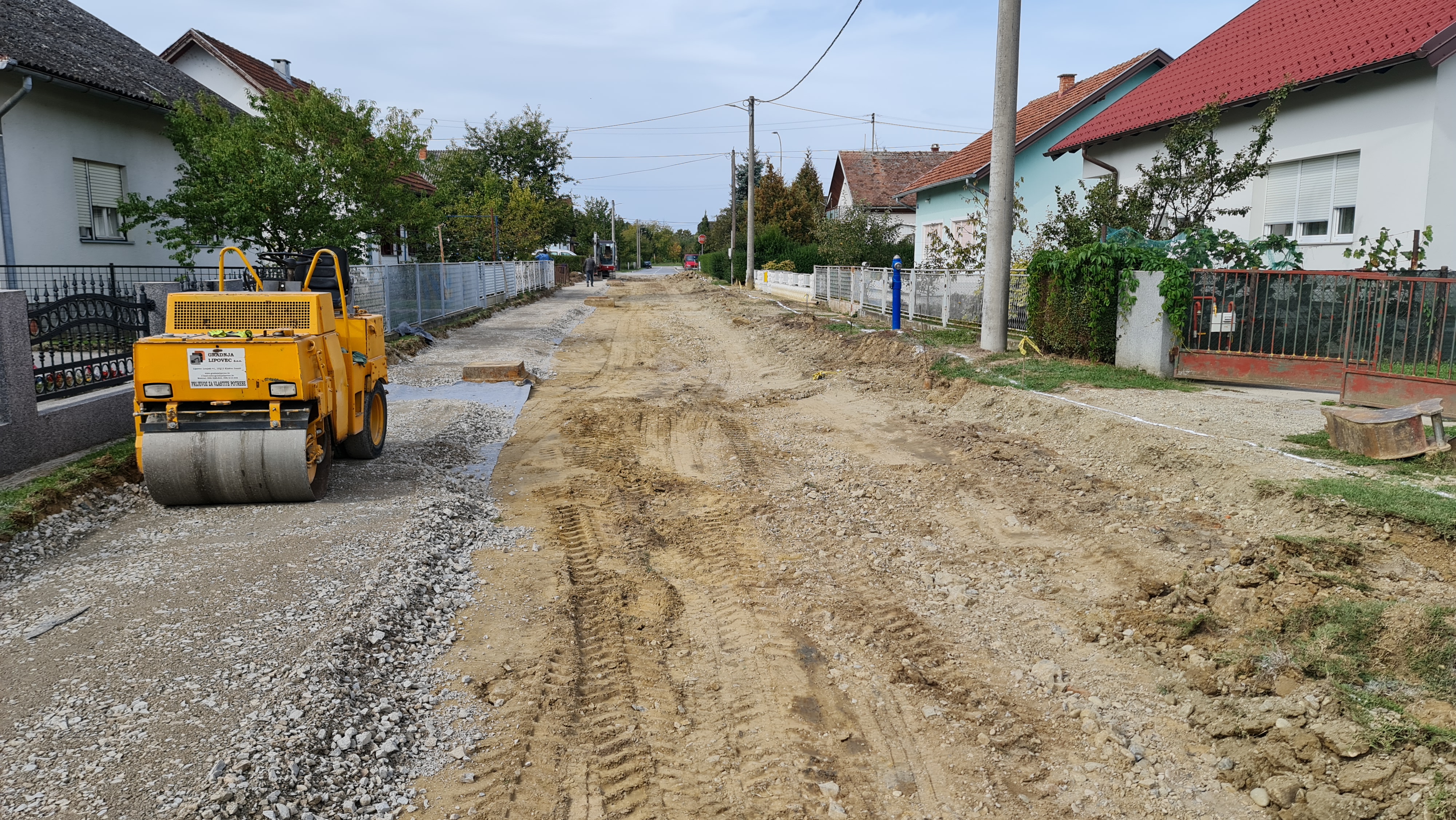 1 - 20.9.2022., Započela je druga faza uređenja Ulice Franje Moguša - Javor Bojan Leš - Ivanić-Grad